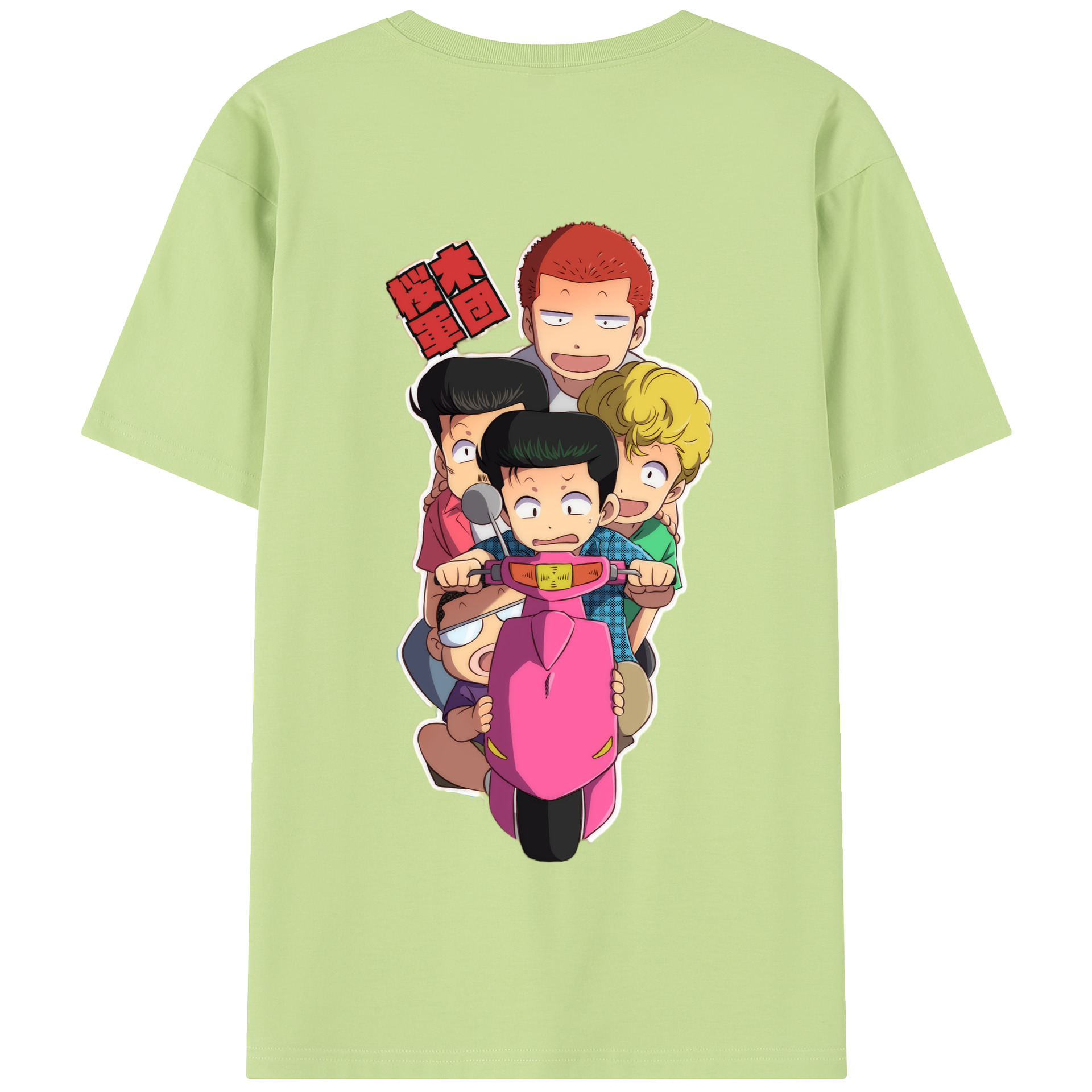 SLAM DUNK／スラムダンク 綿100％半袖Tシャツ（背面プリント）